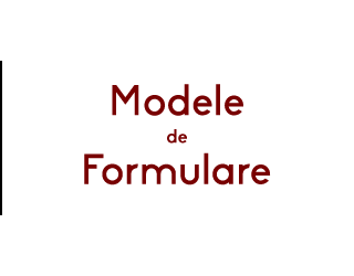 Modele de Formulare